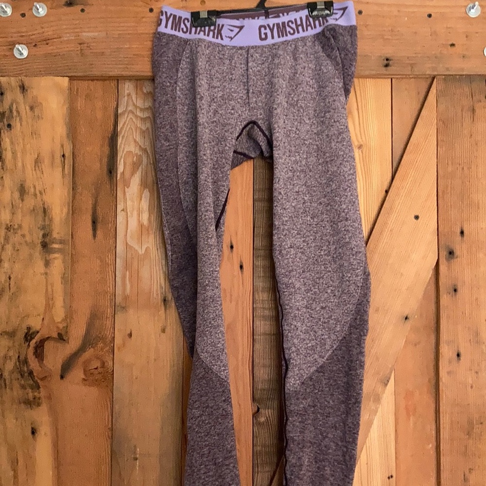 Womens Lg. Purple Gym Shark Pants